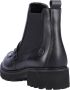Remonte black casual closed booties Black Dames - Thumbnail 6