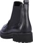 Remonte black casual closed booties Black Dames - Thumbnail 10