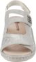 Remonte Dorndorf Comfort Sandaal Dames Zilver - Thumbnail 4