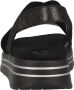 Remonte Zwarte Casual Open Sandalen Black Dames - Thumbnail 8