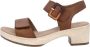 Remonte Sandaaltjes ELLE-Collection blokhak zomerschoen sandaal met klittenbandsluitingen - Thumbnail 12