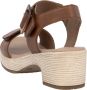 Remonte Sandaaltjes ELLE-Collection blokhak zomerschoen sandaal met klittenbandsluitingen - Thumbnail 14