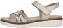 Remonte -Dames goud sandalen - Thumbnail 3