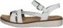 Remonte -Dames off-white-crÈme-ivoorkleur sandalen - Thumbnail 5