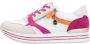 Remonte Lente Sneaker met Roze en Oranje Accenten Multicolor Heren - Thumbnail 21