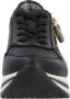 Remonte Zwarte sportieve sneaker met comfortabel voetbed Black Heren - Thumbnail 32