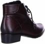 Remonte Rode Gesloten Booties Dames Enkellaarzen Red Dames - Thumbnail 21