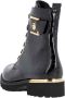 Remonte Veterlaarsjes blokhak veterschoenen in krokodillenlook binnenrits - Thumbnail 11
