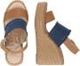 Replay Jess Band Sandalen Touwzool Licht blauw - Thumbnail 12