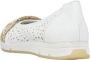Rieker ballerina schoenen voor dames L3062-80 Wit - Thumbnail 20