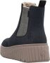Rieker Chelsea-boots instaplaarzen wedge enkellaars met trekband - Thumbnail 15