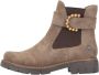 Rieker Chelsea-boots enkellaars instaplaarzen hakken met decoratieve gesp - Thumbnail 10