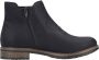 Rieker Chelsea-boots instappers enkellaars blokhak met verwarmende textielvoering - Thumbnail 14