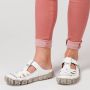 Rieker Witte Slippers - Thumbnail 4