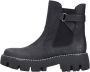 Rieker Chelsea-boots instappers enkellaars plateau met binnenrits - Thumbnail 3