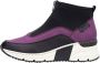 Rieker Sneakers met sleehak enkellaars wedge laarzen high top sneaker met ritssluiting vooraan - Thumbnail 4