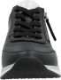 Rieker 42505 00 sneaker veter rits ZWART - Thumbnail 5