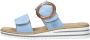 Rieker Slippers sleehak zomerschoen pantoffels met zachte binnenzool - Thumbnail 16