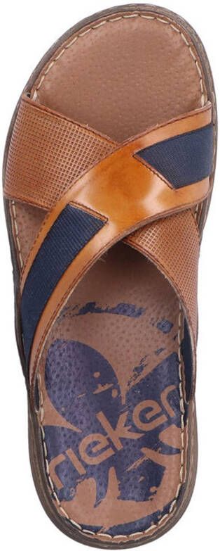 Rieker Heren bruin pantoffels slippers Schoenen