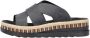Rieker Slippers sleehak zomerschoen slippers met jute omlijsting - Thumbnail 13