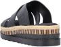 Rieker Slippers sleehak zomerschoen slippers met jute omlijsting - Thumbnail 15