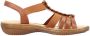 Rieker Sandalen zomerschoen sandaal sleehak met stretchbanden - Thumbnail 13