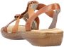 Rieker Sandalen zomerschoen sandaal sleehak met stretchbanden - Thumbnail 14