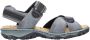 Rieker dames trekking sandalen blauw-grijs Sandalen 68851-14 blauw-grijs - Thumbnail 14
