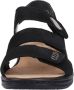 Rieker Comfort Sandalen voor Dames in Zwart - Thumbnail 7