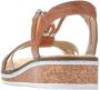Rieker Sandalen zomerschoen sandaal sleehak met accessoires versierd - Thumbnail 12