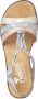 Rieker Sandalen zomerschoen sandaal sleehak met subtiele decoratieve versiering - Thumbnail 12