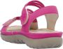 Rieker Sandalen zomerschoen sandaal sleehak met elastieken - Thumbnail 22