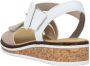 Rieker Sandalen zomerschoen sandaal sleehak met asymmetrische bandjes - Thumbnail 27