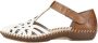 Rieker Witte Strappy Sandalen voor Dames - Thumbnail 9