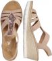 Rieker Altrosa Roze Platte Sandalen Pink Dames - Thumbnail 3