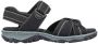 Rieker Sandals 68851-02 Vrouwen Zwart Sandalen - Thumbnail 4