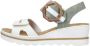 Rieker High Heel Sandals White Dames - Thumbnail 9