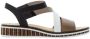 Rieker Sandalen zomerschoen sandaal sleehak in moderne look - Thumbnail 14