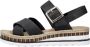 Rieker Sandalen zomerschoen sandaal sleehak met keilhak - Thumbnail 11