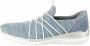 Rieker Blauwe Damen Sneakers met Krepp Zool - Thumbnail 7
