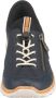 Rieker Slip-on sneakers Slipper instapschoen met buitenrits - Thumbnail 5