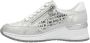Rieker Sneakers bedrukt met letters vrijetijdsschoen lage schoen veterschoen - Thumbnail 9