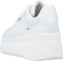 Rieker Plateausneakers met losse inlegzool vrijetijdsschoen lage schoen veterschoen - Thumbnail 6