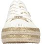 Rieker Zomerse Espadrille Veterschoen White Dames - Thumbnail 9