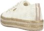 Rieker Zomerse Espadrille Veterschoen White Dames - Thumbnail 10