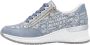 Rieker Sneakers bedrukt met letters vrijetijdsschoen lage schoen veterschoen - Thumbnail 15
