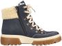 Rieker Winterlaarzen veterschoenen winterenkellaarsjes met warme voering - Thumbnail 12