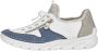 Rieker Slip-on sneakers Slipper vrijetijdsschoen met contrasterende afwerkingen - Thumbnail 13