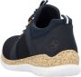 Rieker Slip-on sneakers instapschoen lage schoen slipper vrijetijdsschoen met elastische instap - Thumbnail 9