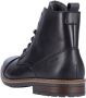 Rieker Comfortabele zwarte veterschoenen voor heren Black Heren - Thumbnail 27